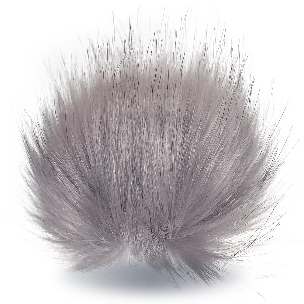 #Farbe_Bommel mit Faden 15-17 cm | Puderrosa
