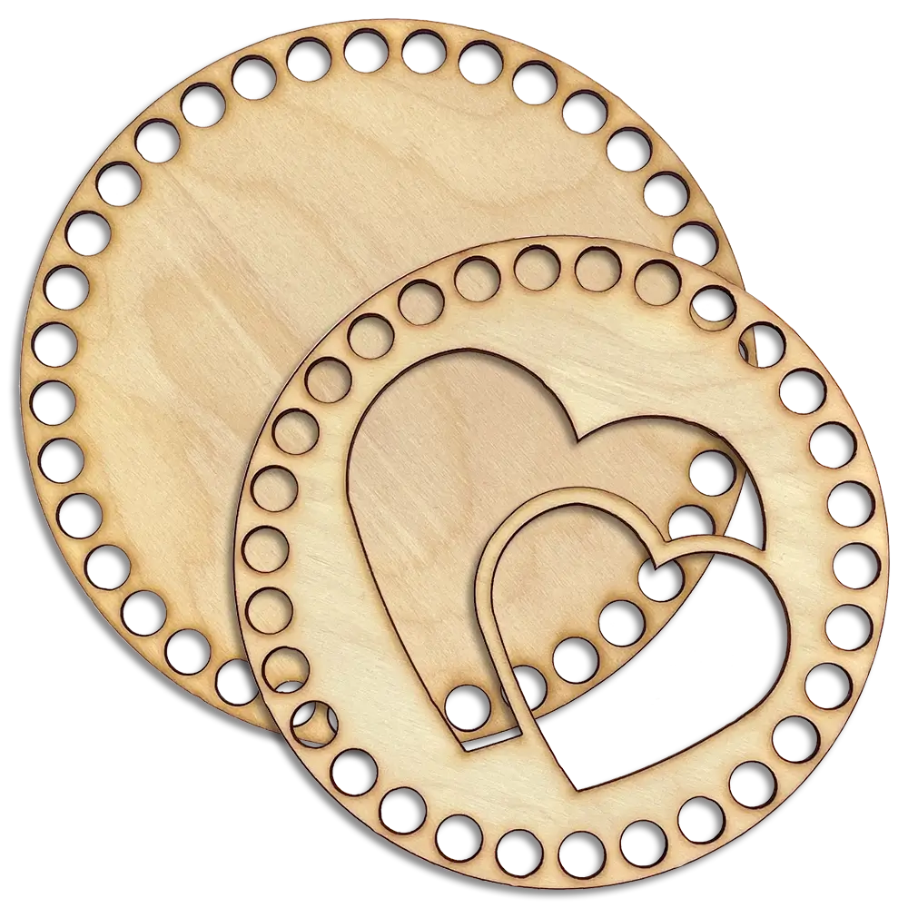 #Modell_Holzboden und -deckel mit Motiv Herzen