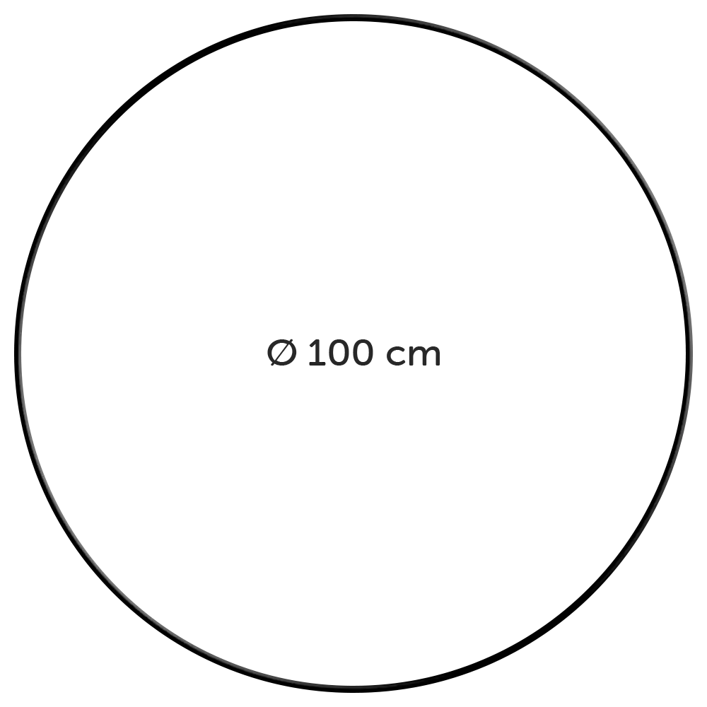 #Farbe_Schwarz / 100 cm