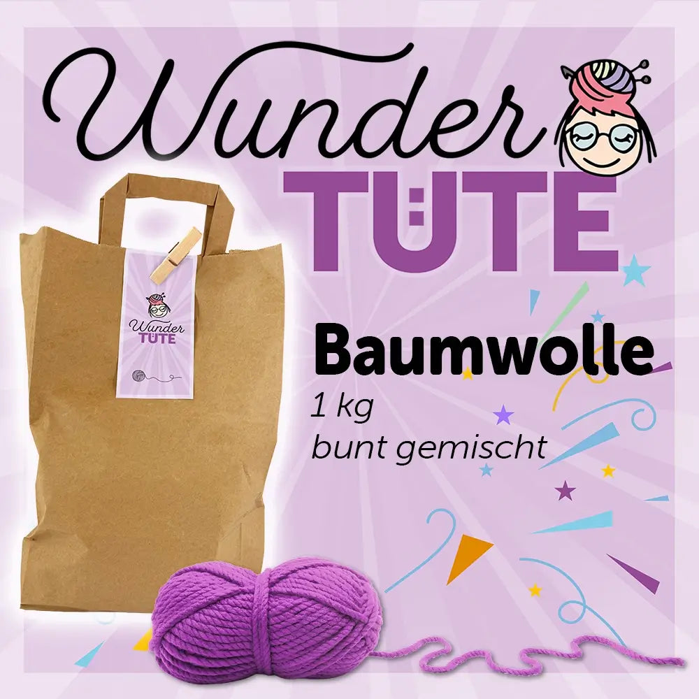 Wundertüte Baumwolle 1 kg