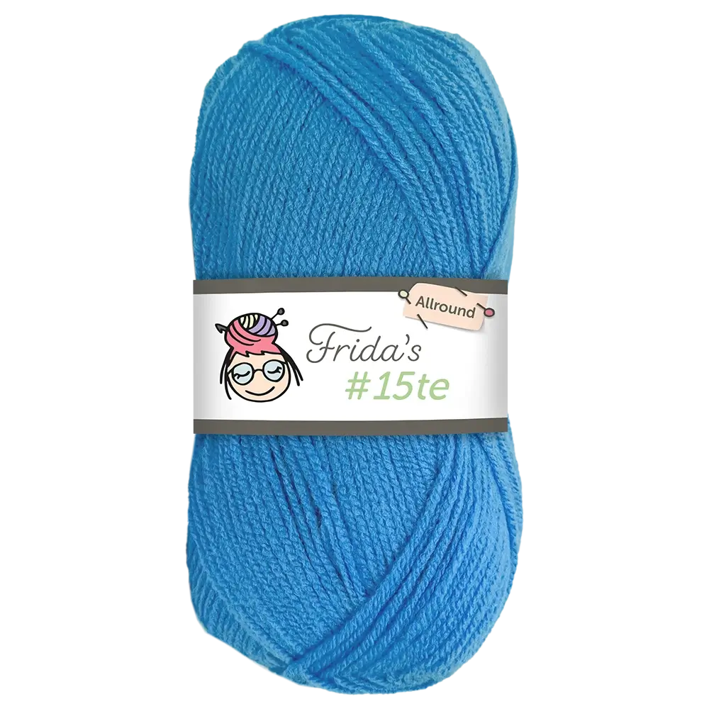#Farbe_Frida's 15te | 224 Mittelblau
