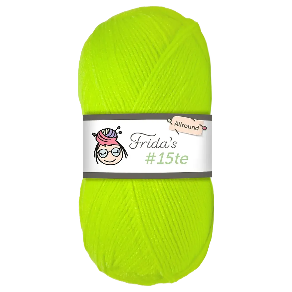 #Farbe_Frida's 15te | 79 Neongrün
