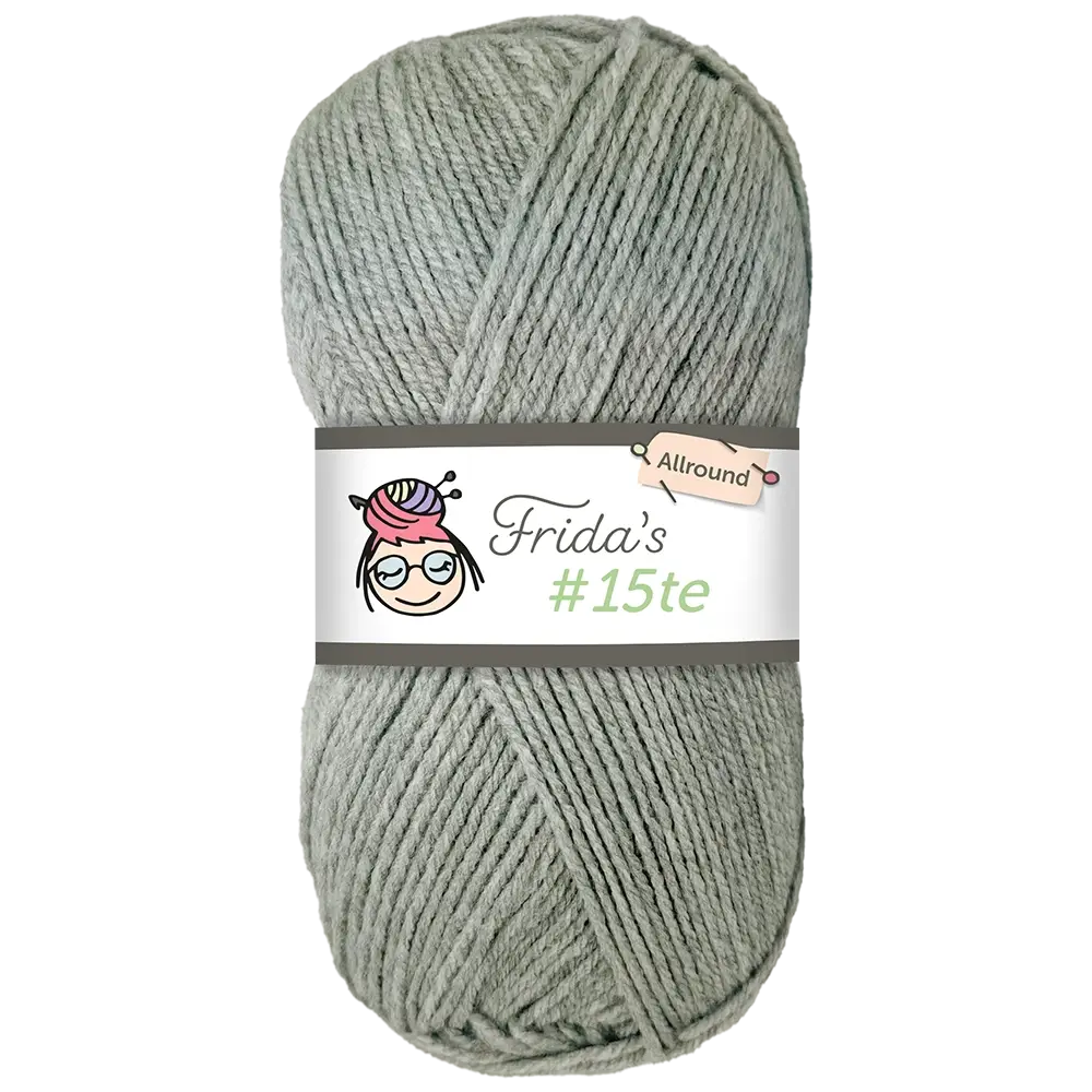 #Farbe_Frida's 15te | 804 Grau meliert