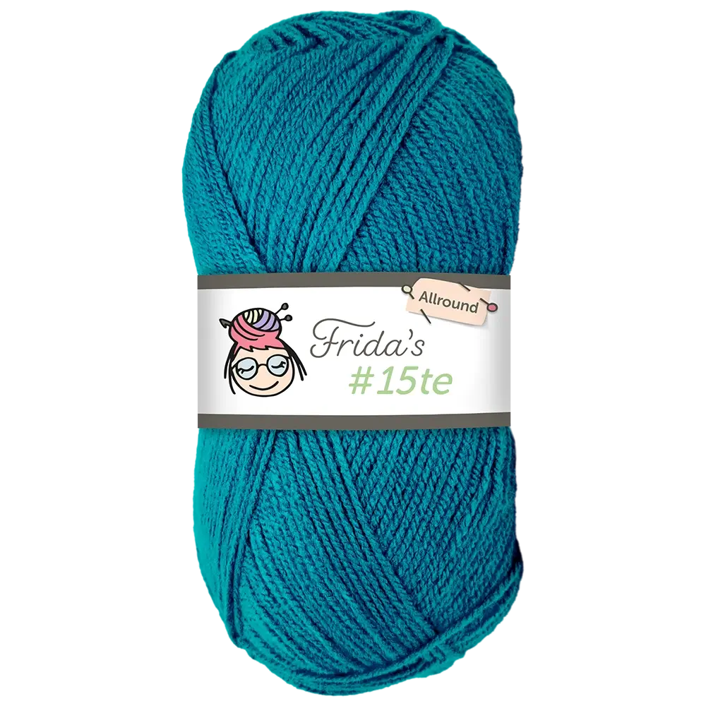 #Farbe_Frida's 15te | 843 Pfauenblau