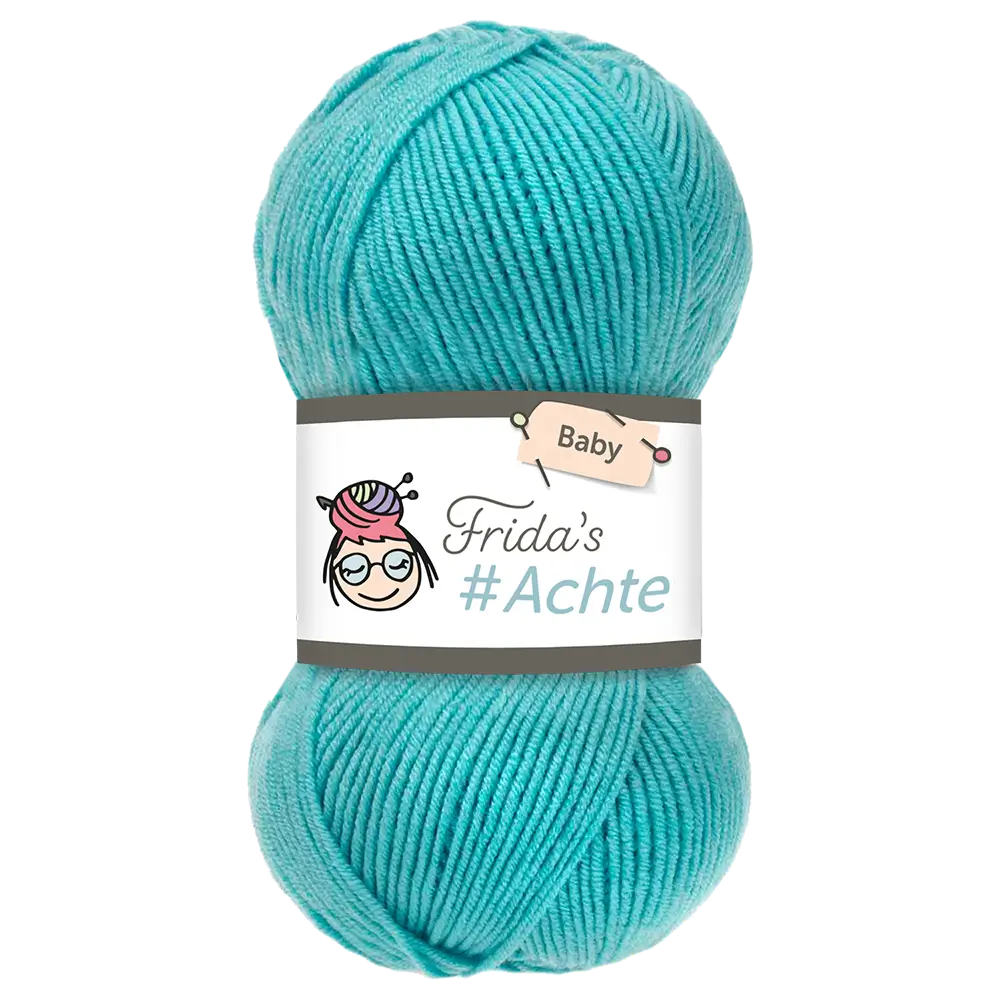 #Farbe_Frida's Achte | 164 Azurblau