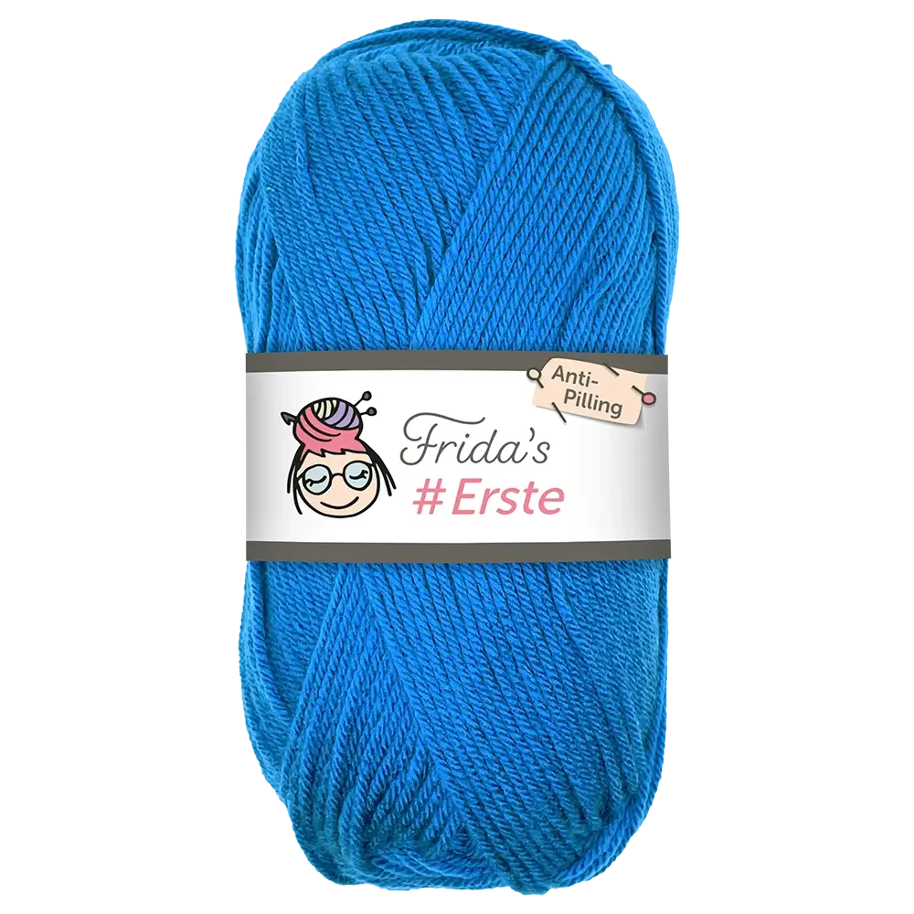 #Farbe_Frida's Erste | 16 Enzianblau