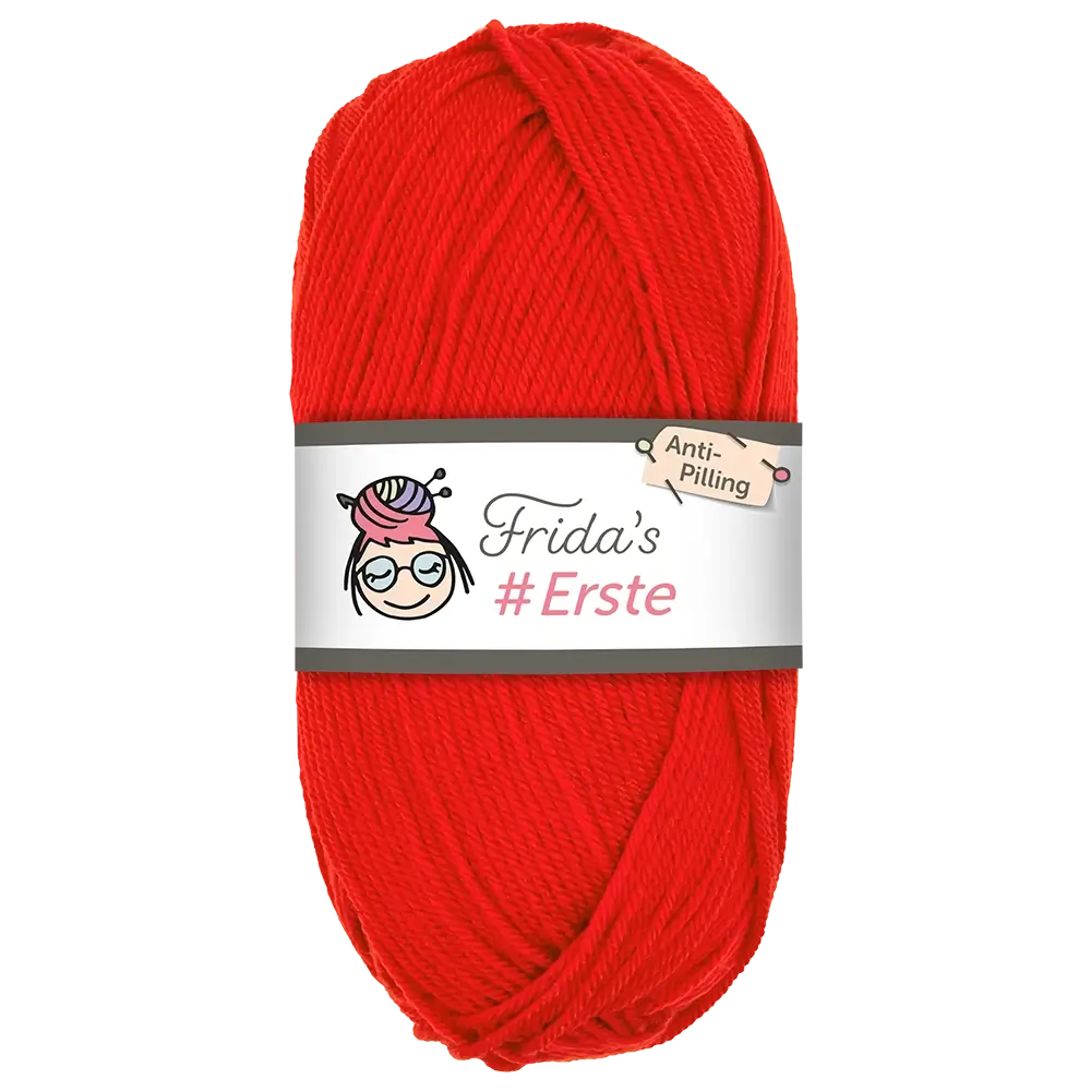 #Farbe_Frida's Erste | 37 Feuerrot