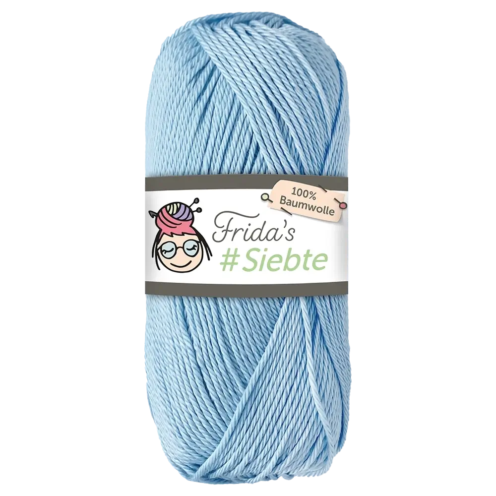 #Farbe_Frida's Siebte | 1209 Hellblau