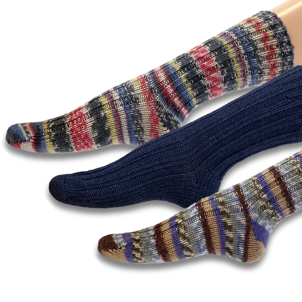 #Design_Frida's Socken 3er-Set | Brandung