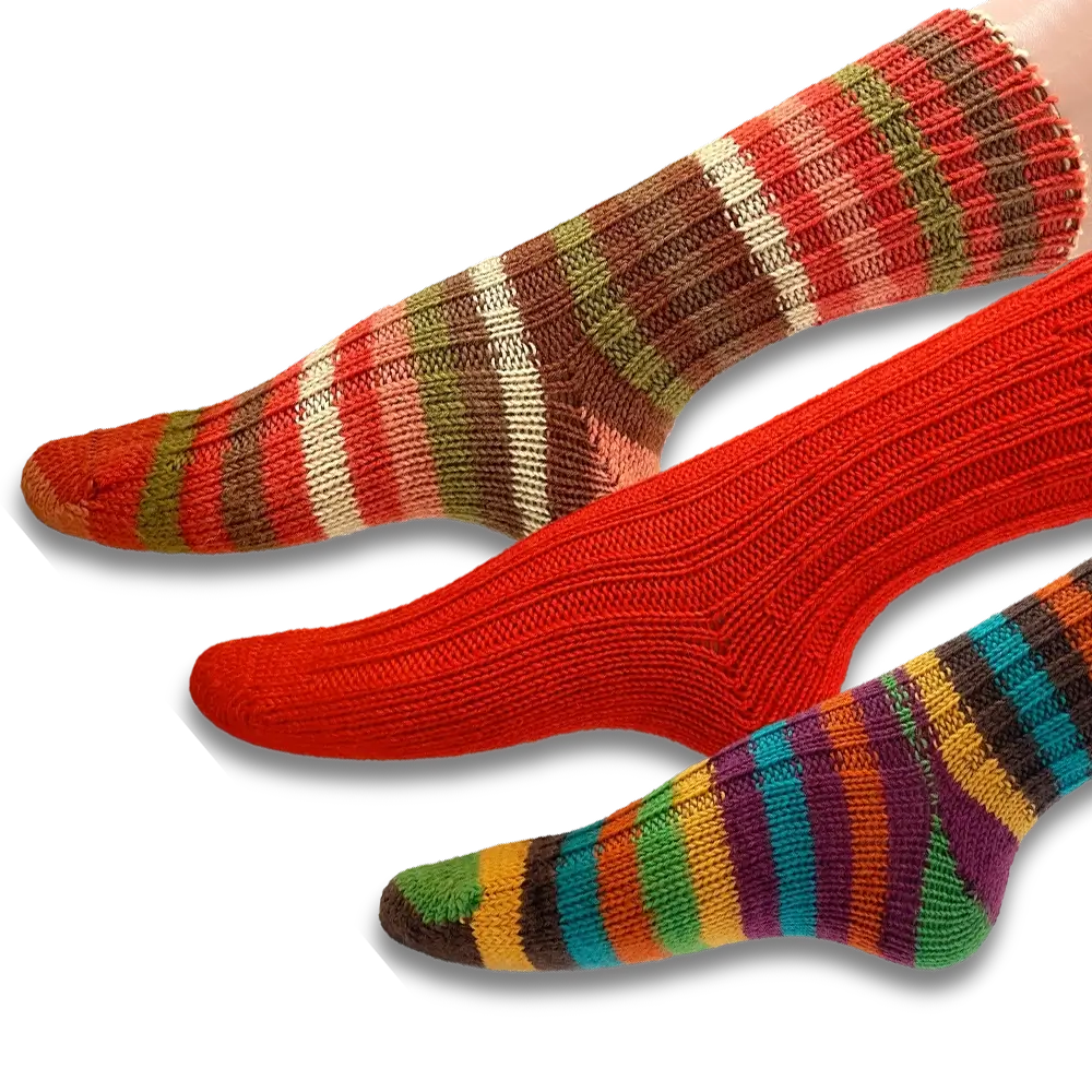 #Design_Frida's Socken 3er-Set | Herbst