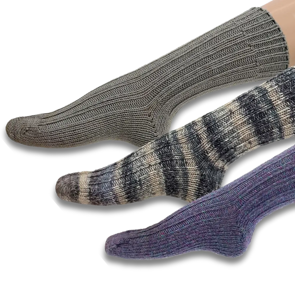 #Design_Frida's Socken 3er-Set | Nebelblüte