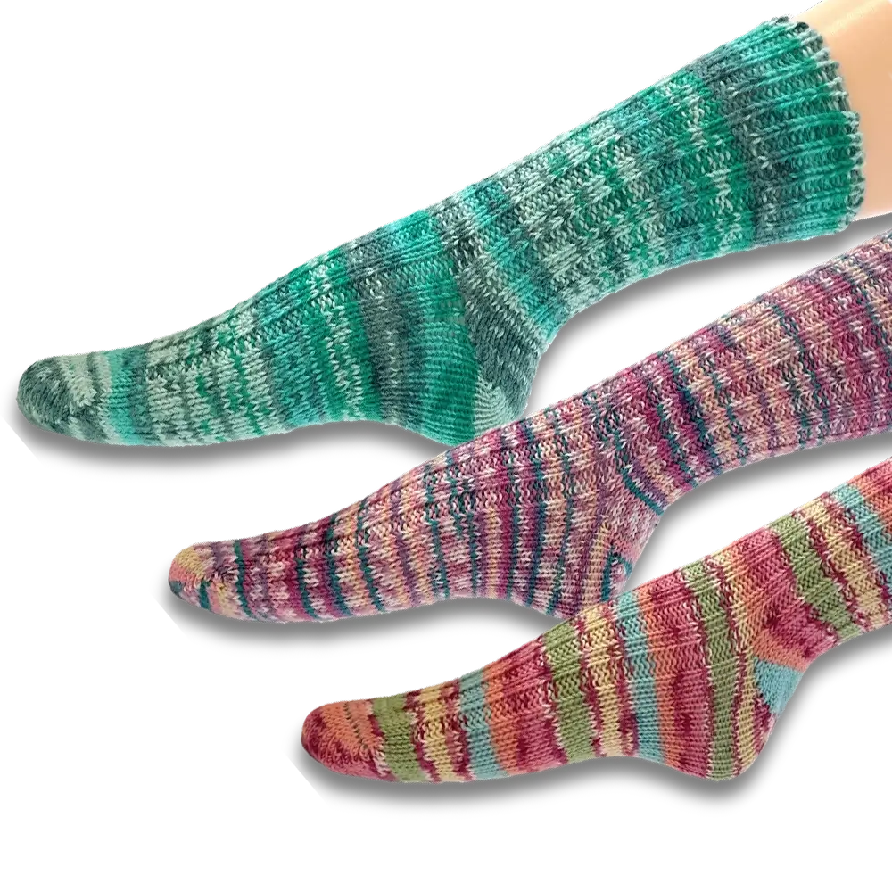 #Design_Frida's Socken 3er-Set | Pastell