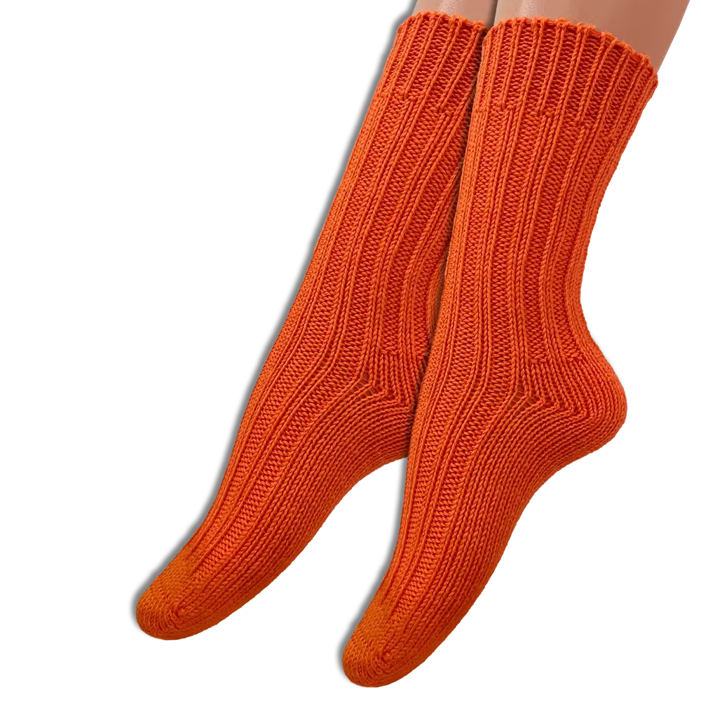 #Farbe_Frida's Socken | S-804 Orange