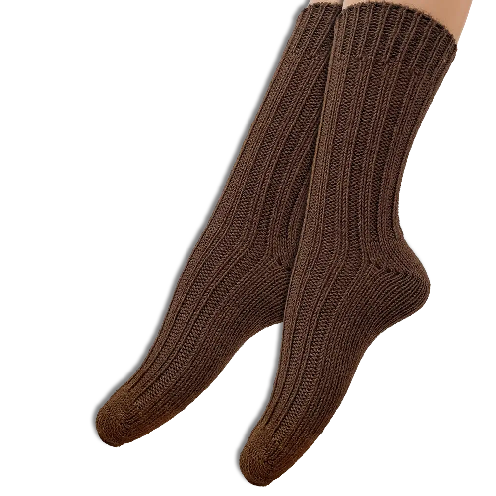 #Farbe_Frida' Socken | S-827W Braun