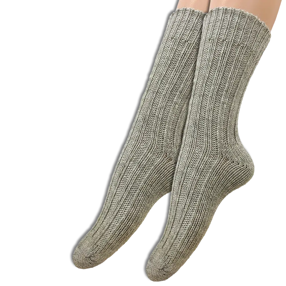 #Farbe_Frida' Socken | S-839W Hellgrau