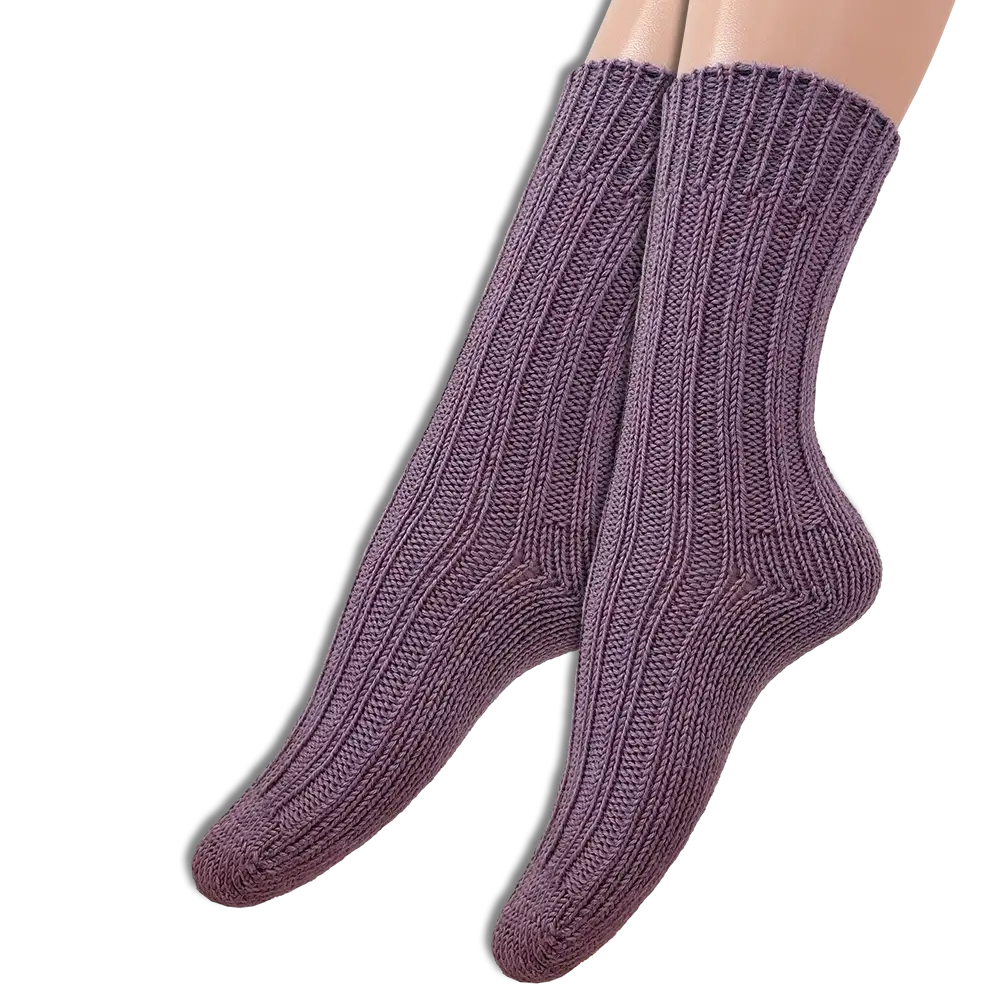 #Farbe_Frida's Socken | S-850 Flieder