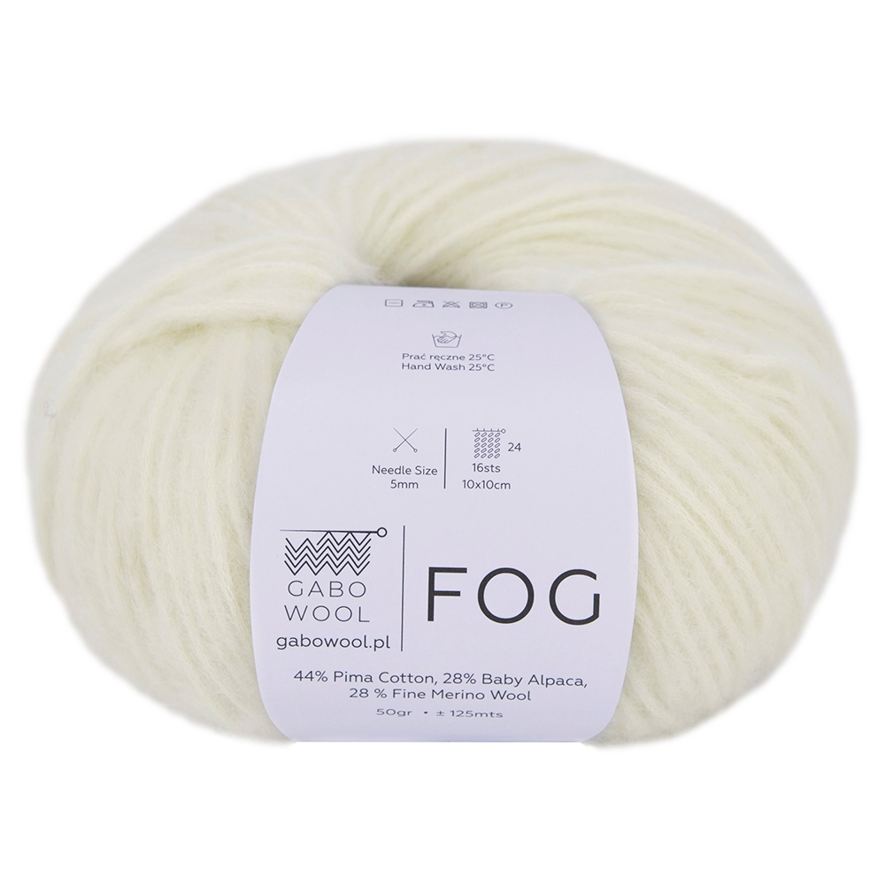 #Farbe_Gabo Wool Fog | Naturweiß