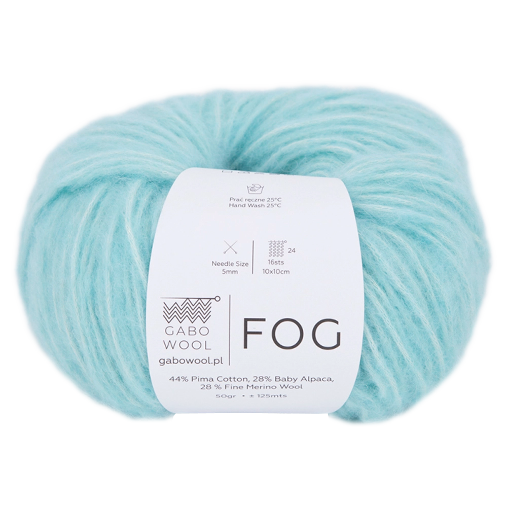 #Farbe_Gabo Wool Fog | Türkis