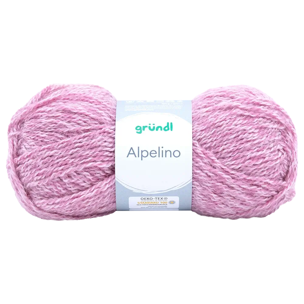 #Farbe_Gründl Alpelino | 03 Rosa meliert
