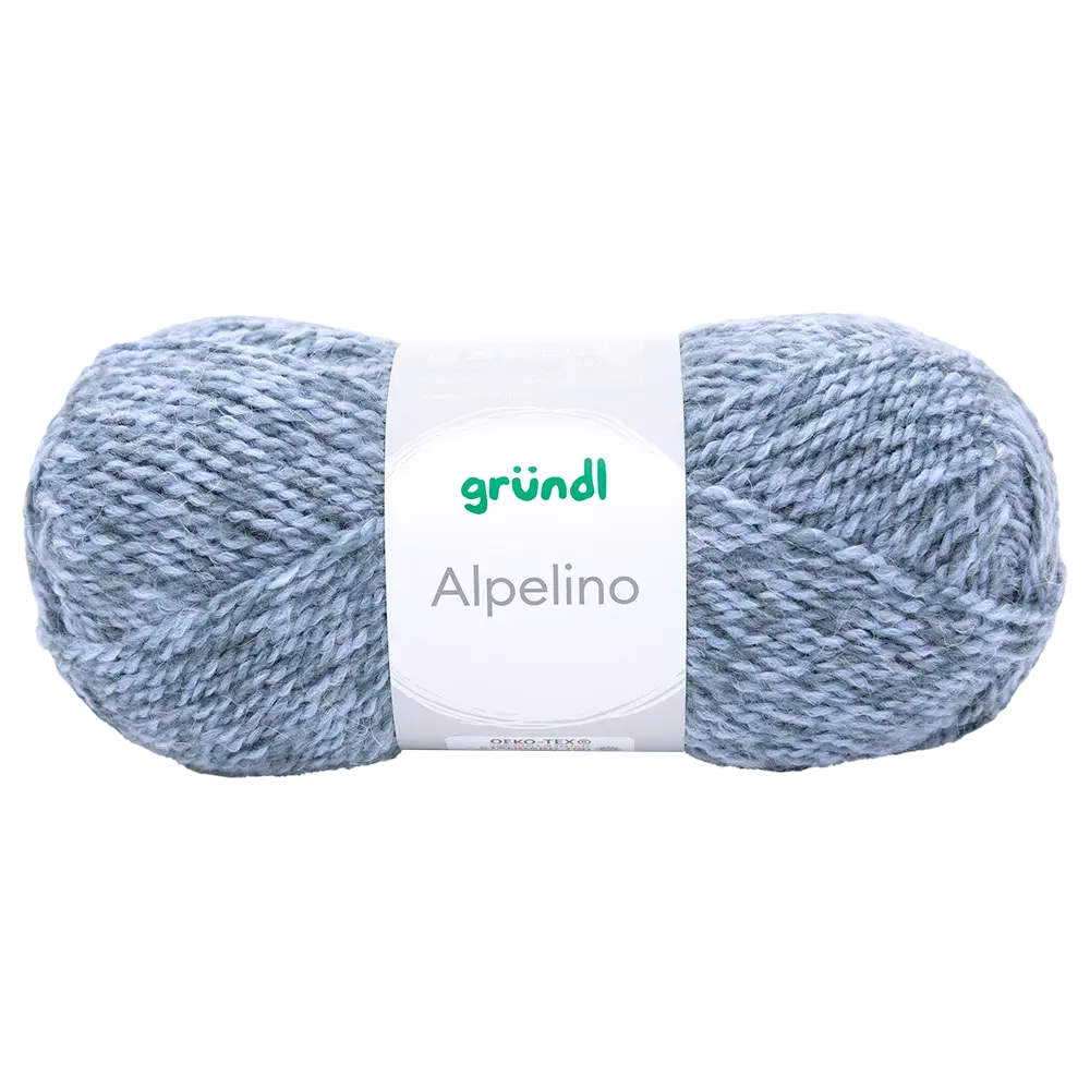#Farbe_Gründl Alpelino | 07 Eisblau meliert