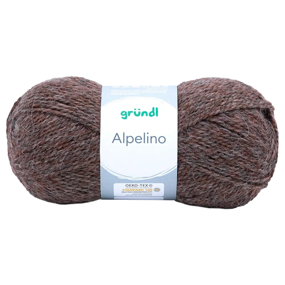 #Farbe_Gründl Alpelino | 09 Kastanie meliert