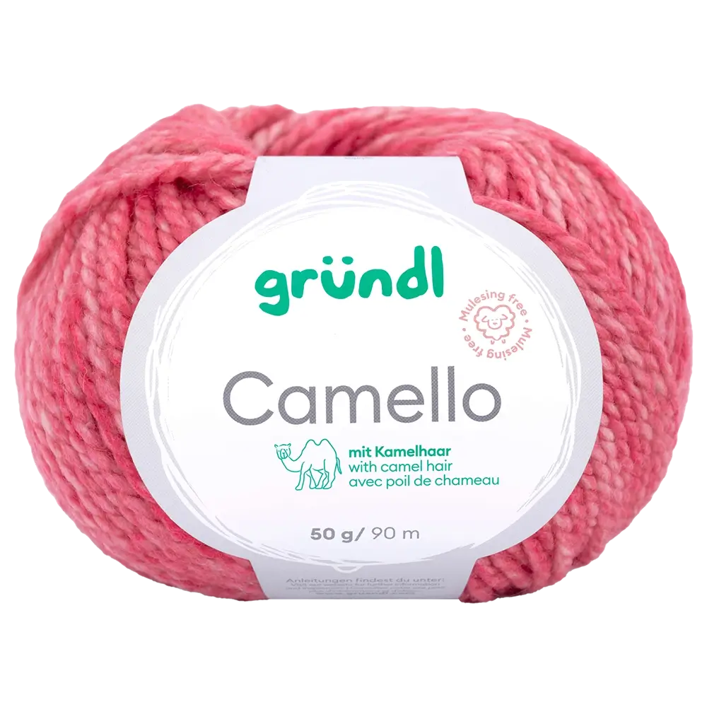 #Farbe_Gründl Camello | | Kirschrot meliert