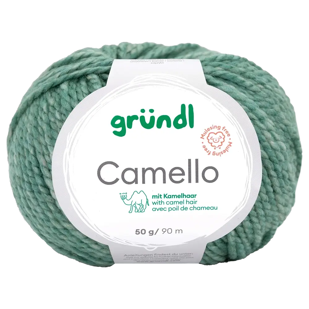 #Farbe_Gründl Camello | 05 Flaschengrün meliert