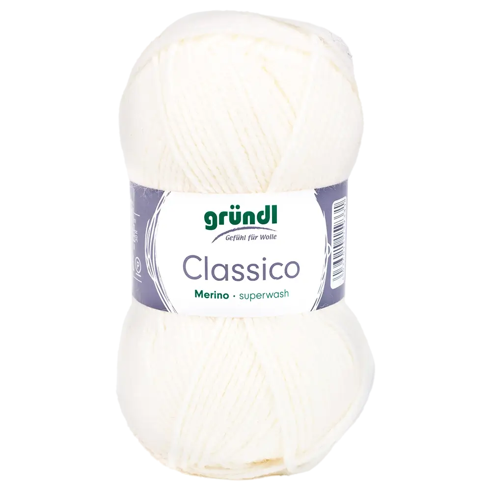 #Farbe_Gründl Classico | 01 Weiß