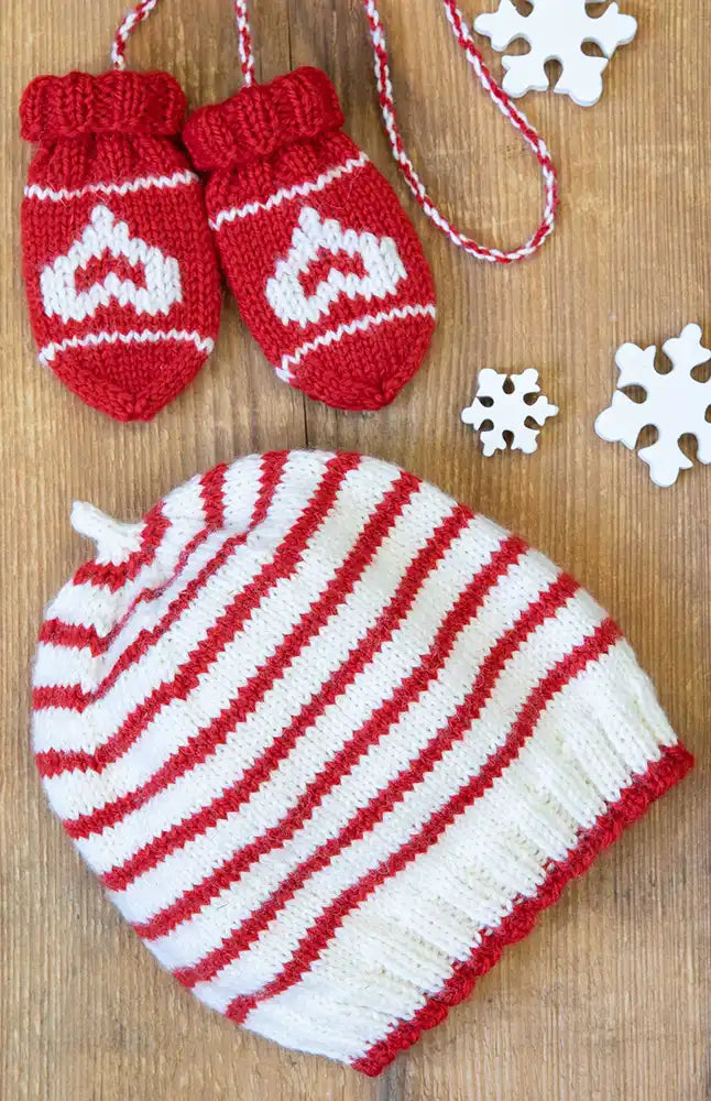 Babymützchen & Fäustlinge (Strickset)
