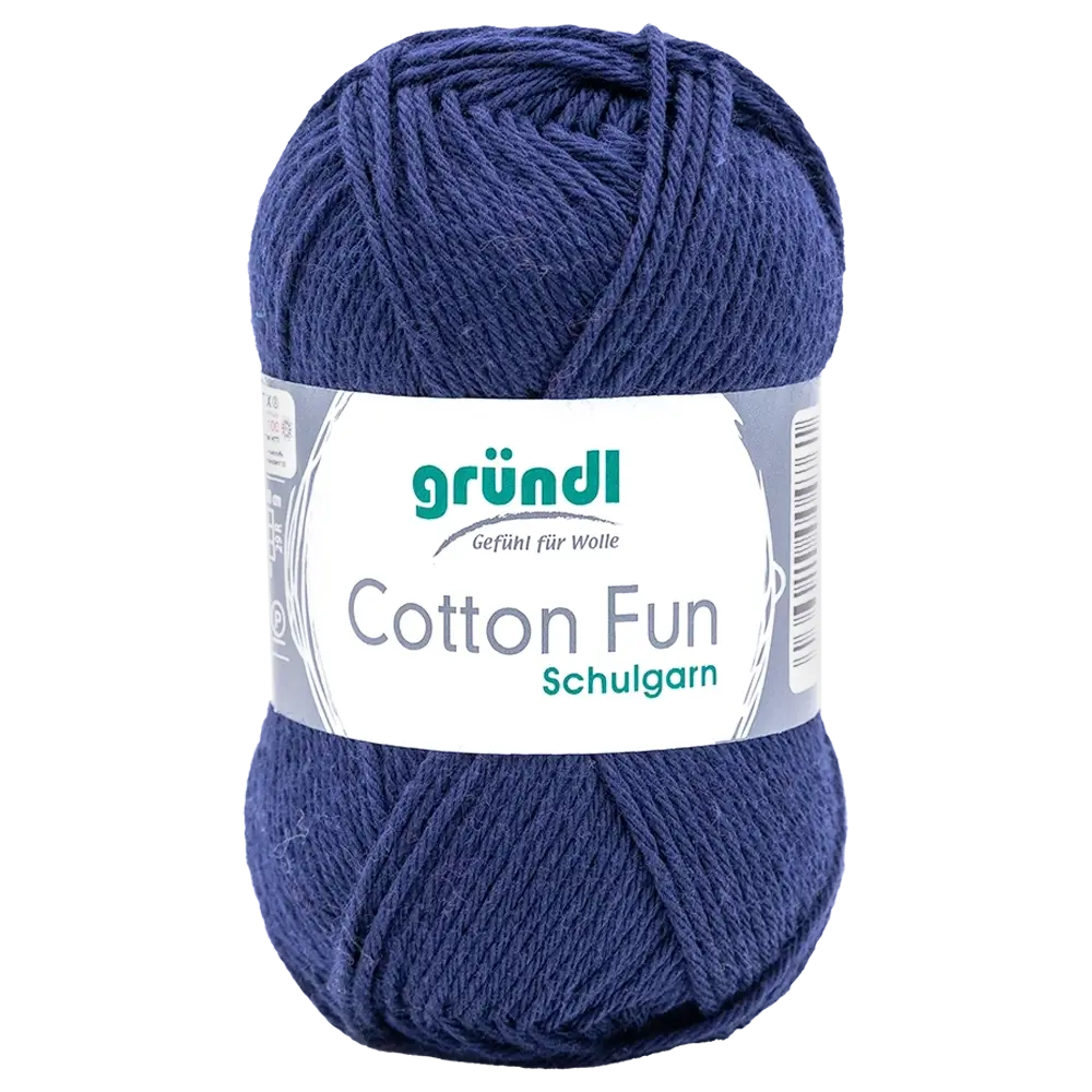 #Farbe_Gründl Cotton Fun | 11 Marine
