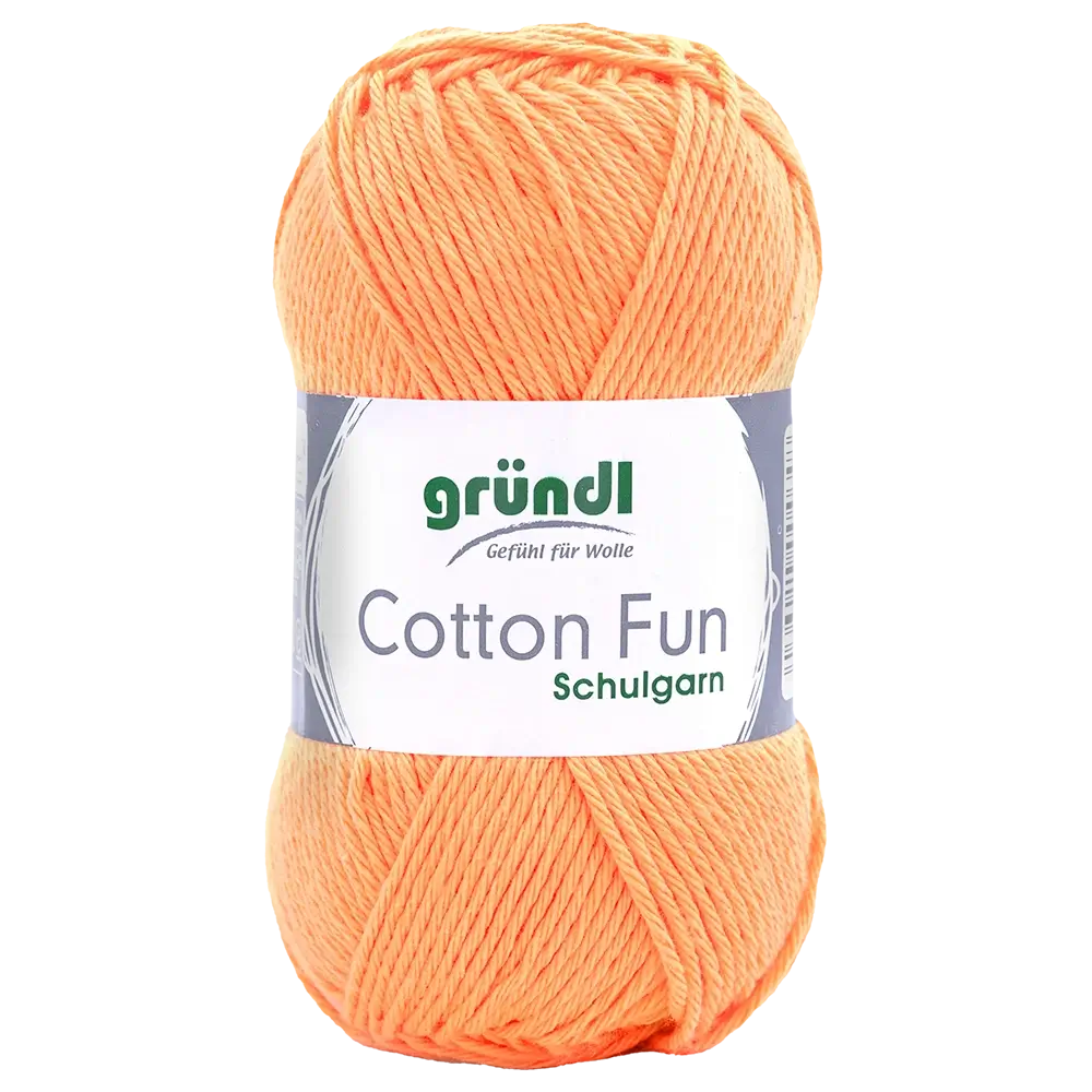 #Farbe_Gründl Cotton Fun | 17 Apricot