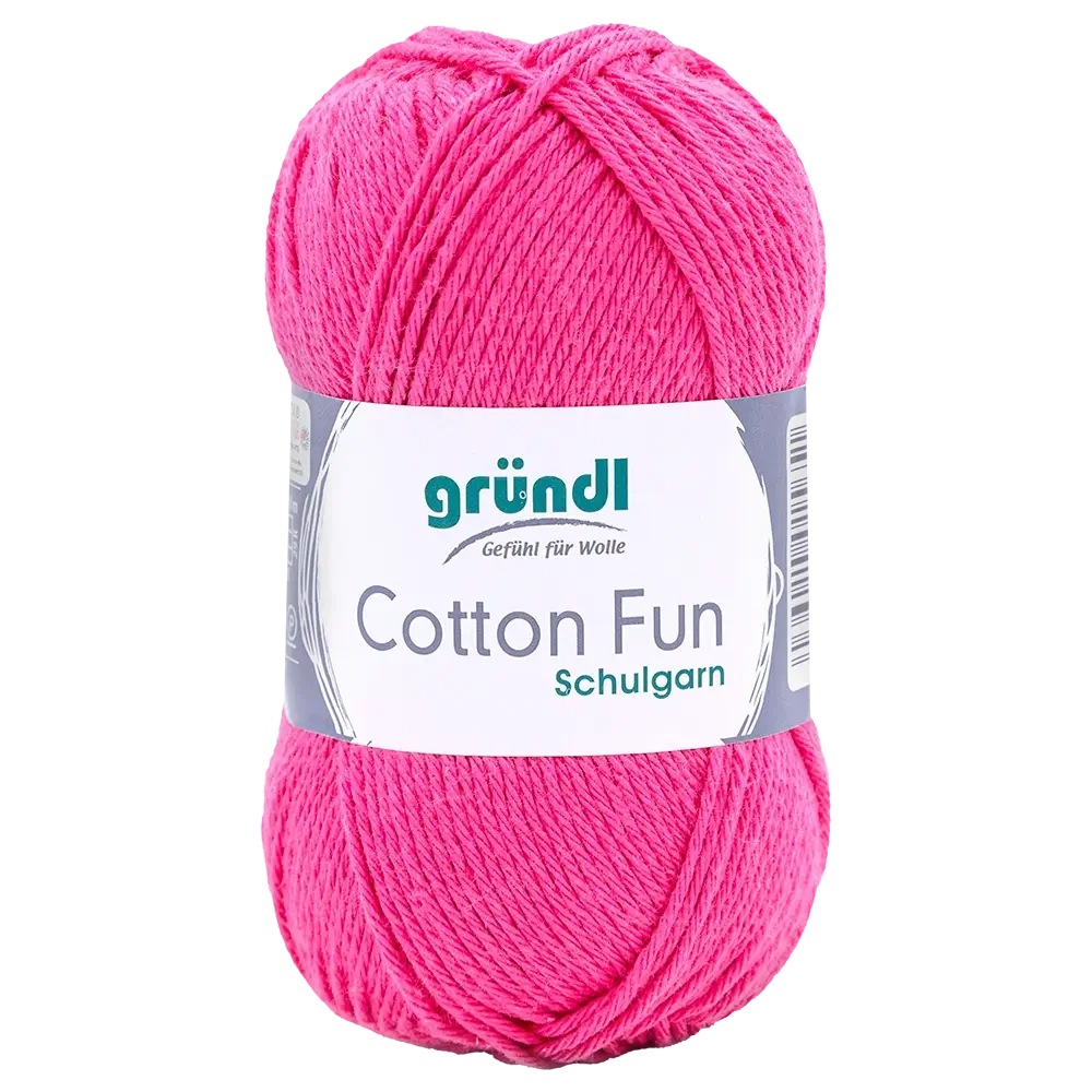 #Farbe_Gründl Cotton Fun | 20 Fuchsia