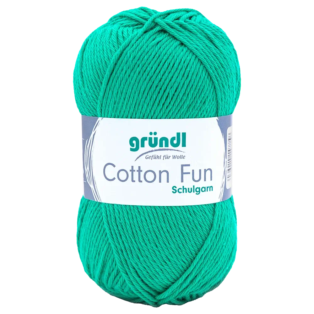 #Farbe_Gründl Cotton Fun | 26 Grasgrün