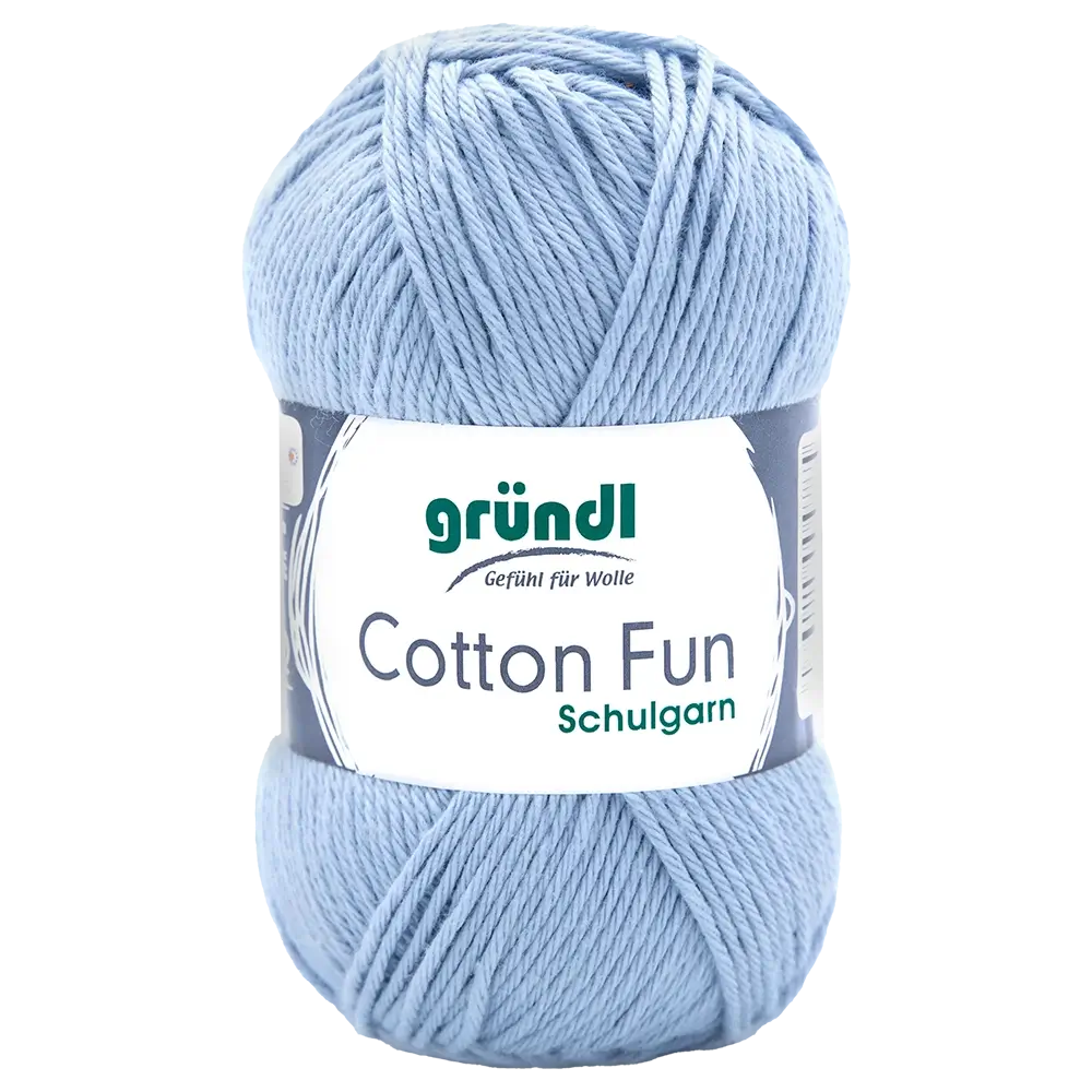 #Farbe_Gründl Cotton Fun | 36 Babyblau