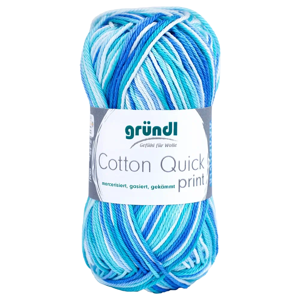 #Farbe_Gründl Cotton Quick Print | 183 Aqua multicolor
