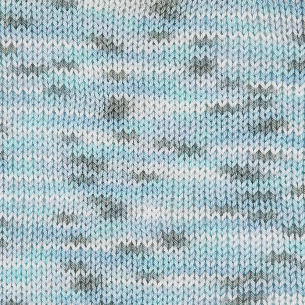 #Farbe_Gründl Cotton Quick Print | 240 Mint-Blau-Weiß-Grau-Mix color