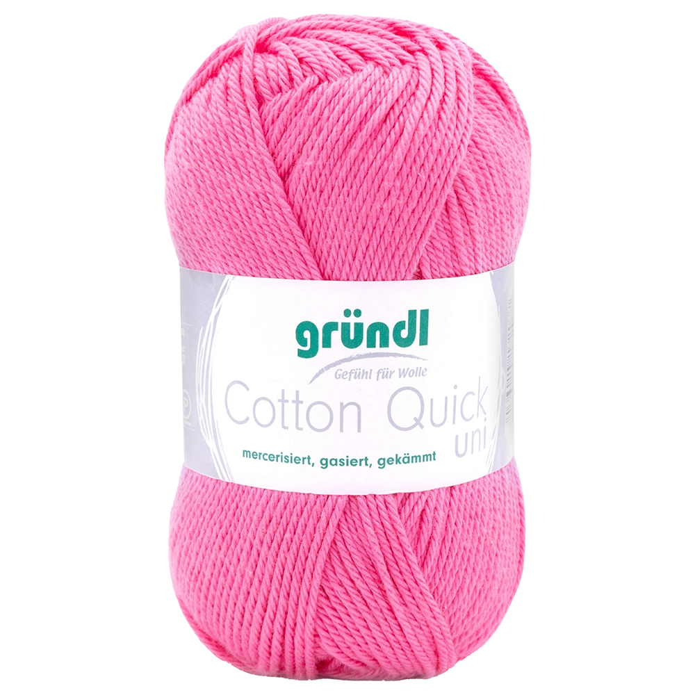 #Farbe_Gründl Cotton Quick Uni | 107 Himbeere