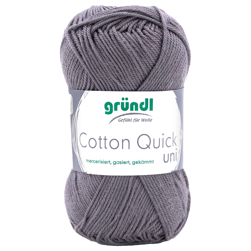 #Farbe_Gründl Cotton Quick Uni | 110 Mausgrau