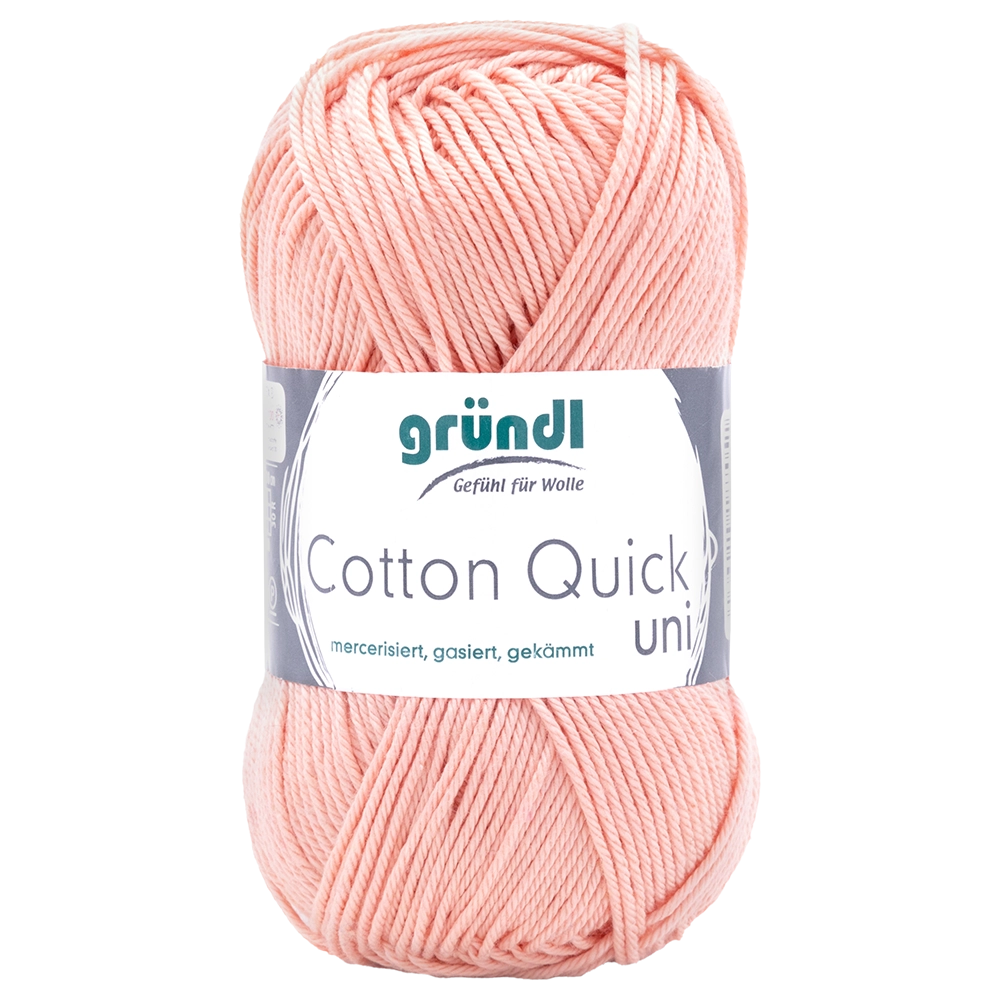#Farbe_Gründl Cotton Quick Uni | 134 Apricot