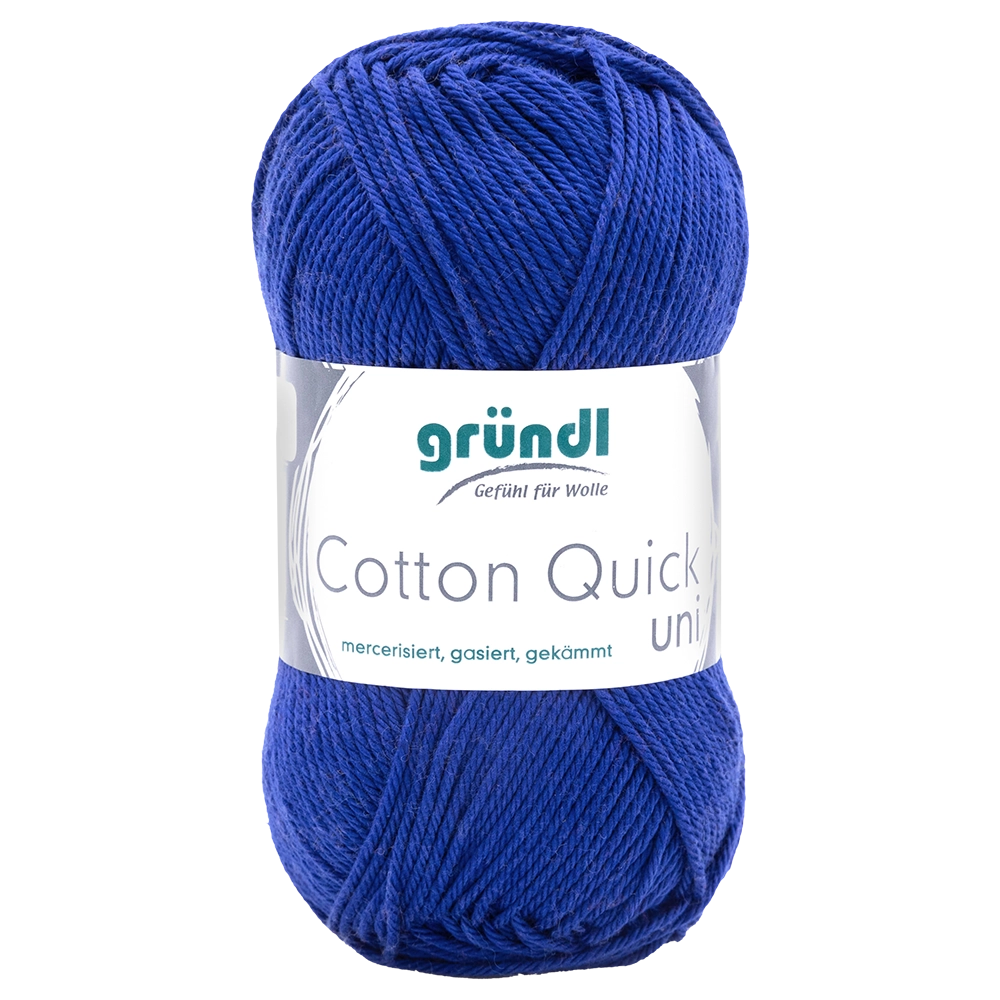 #Farbe_Gründl Cotton Quick Uni | 135 Marineblau