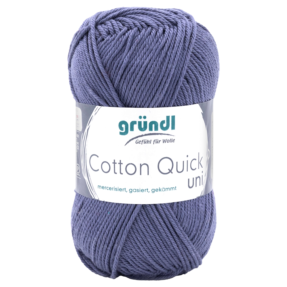 #Farbe_Gründl Cotton Quick Uni | 137 Graublau