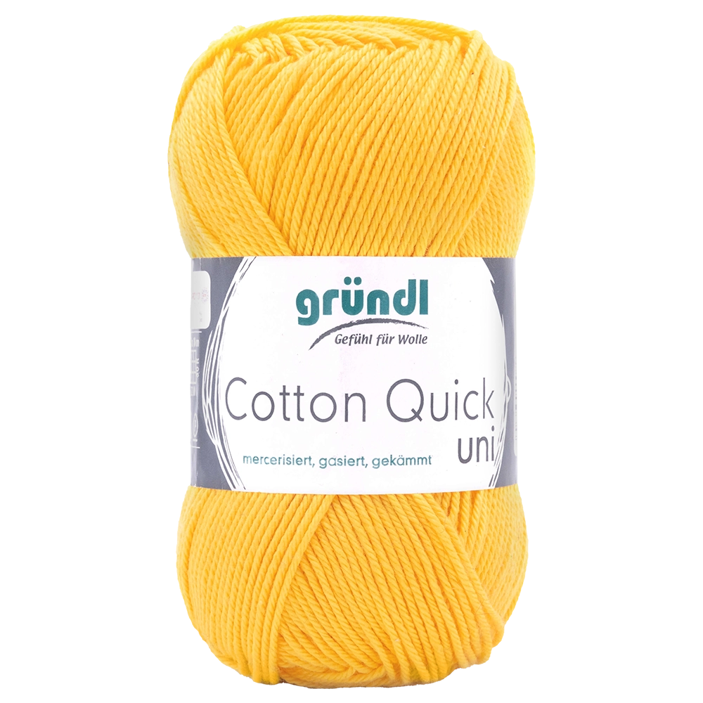 #Farbe_Gründl Cotton Quick Uni | 138 Maisgelb