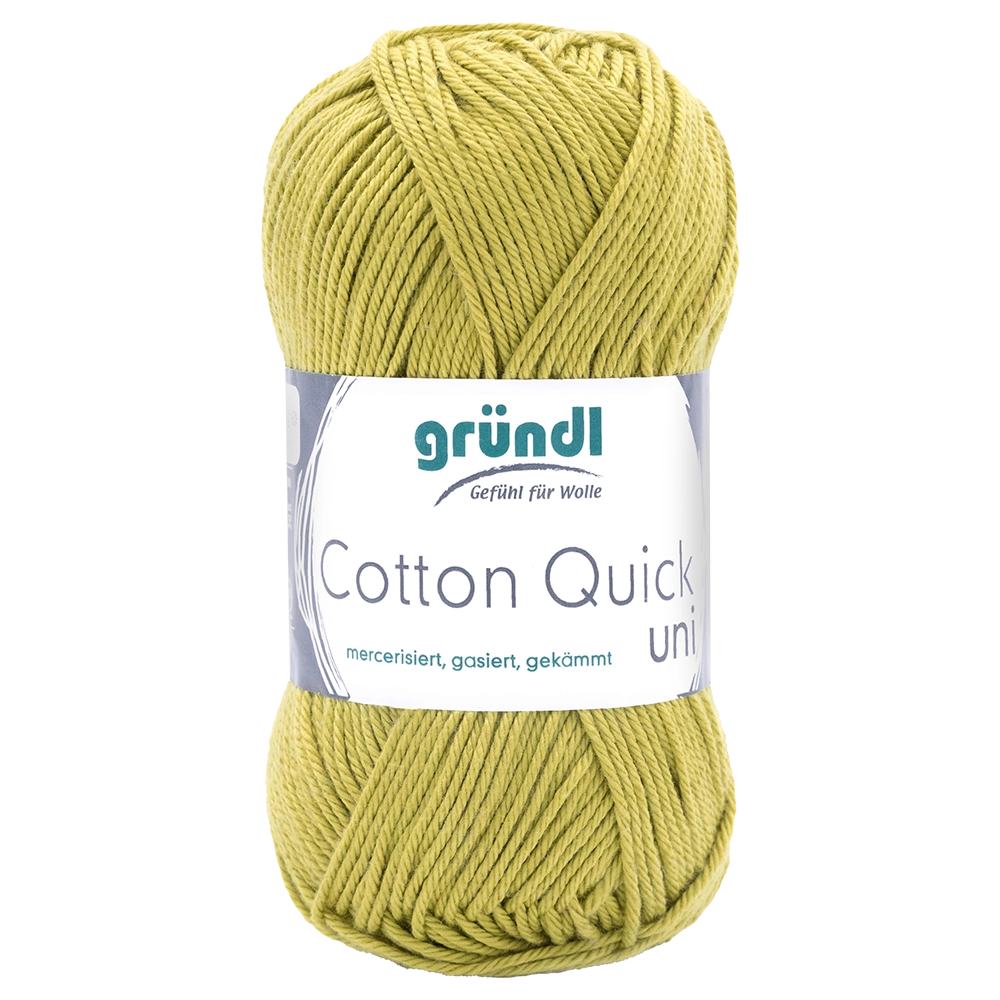 #Farbe_Gründl Cotton Quick Uni | 140 Hellolive