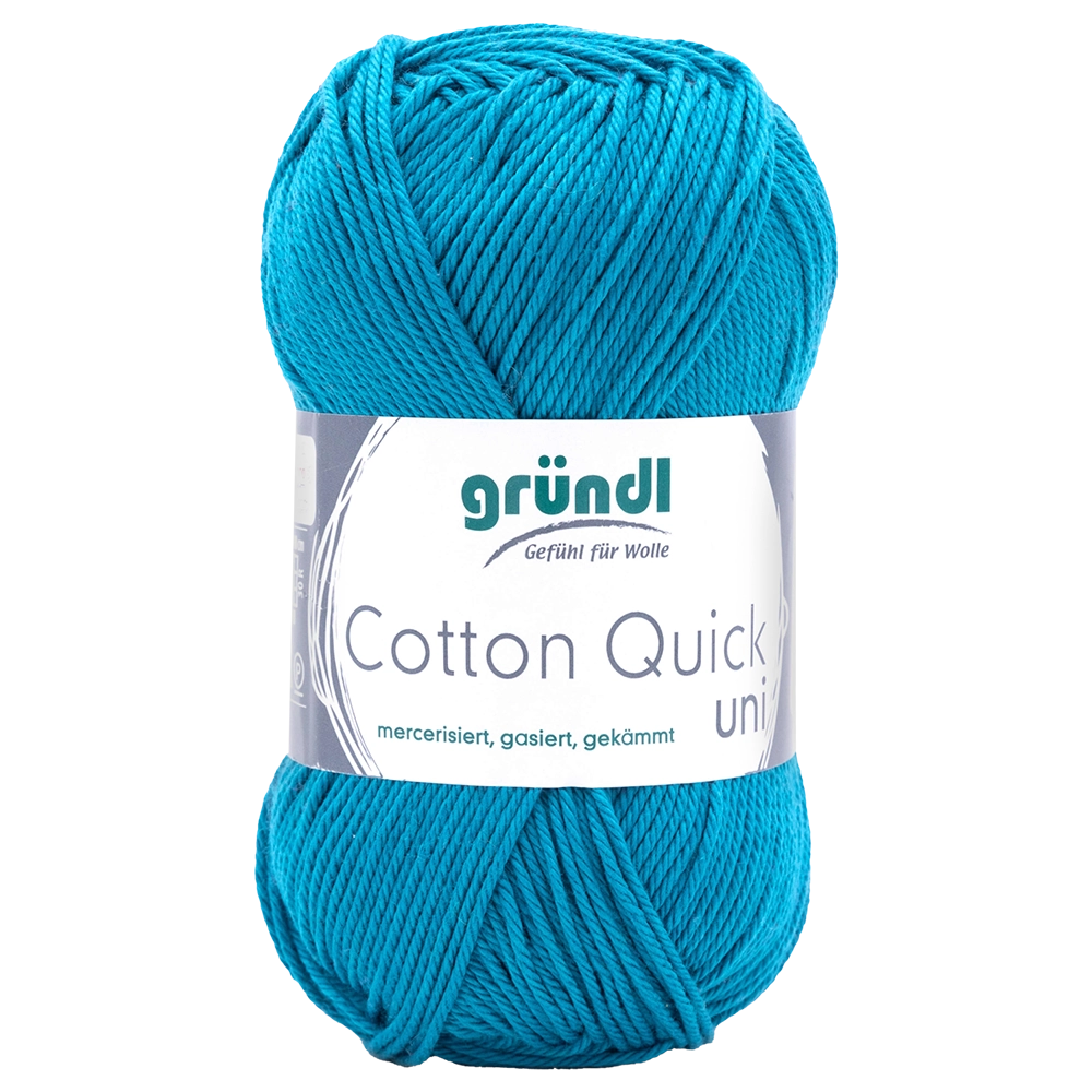 #Farbe_Gründl Cotton Quick Uni | 143 Petrol