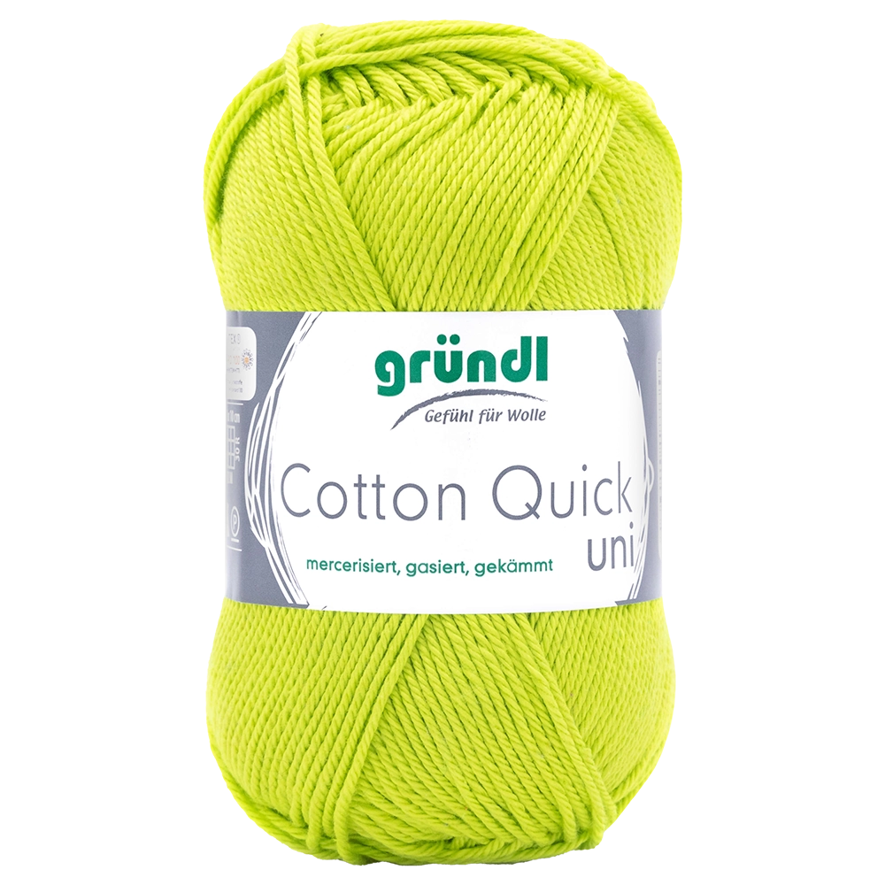 #Farbe_Gründl Cotton Quick Uni | 144 Hellgrün