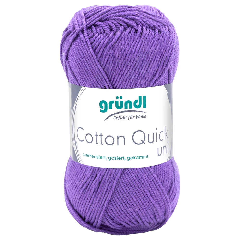 #Farbe_Gründl Cotton Quick Uni | 68 Lila