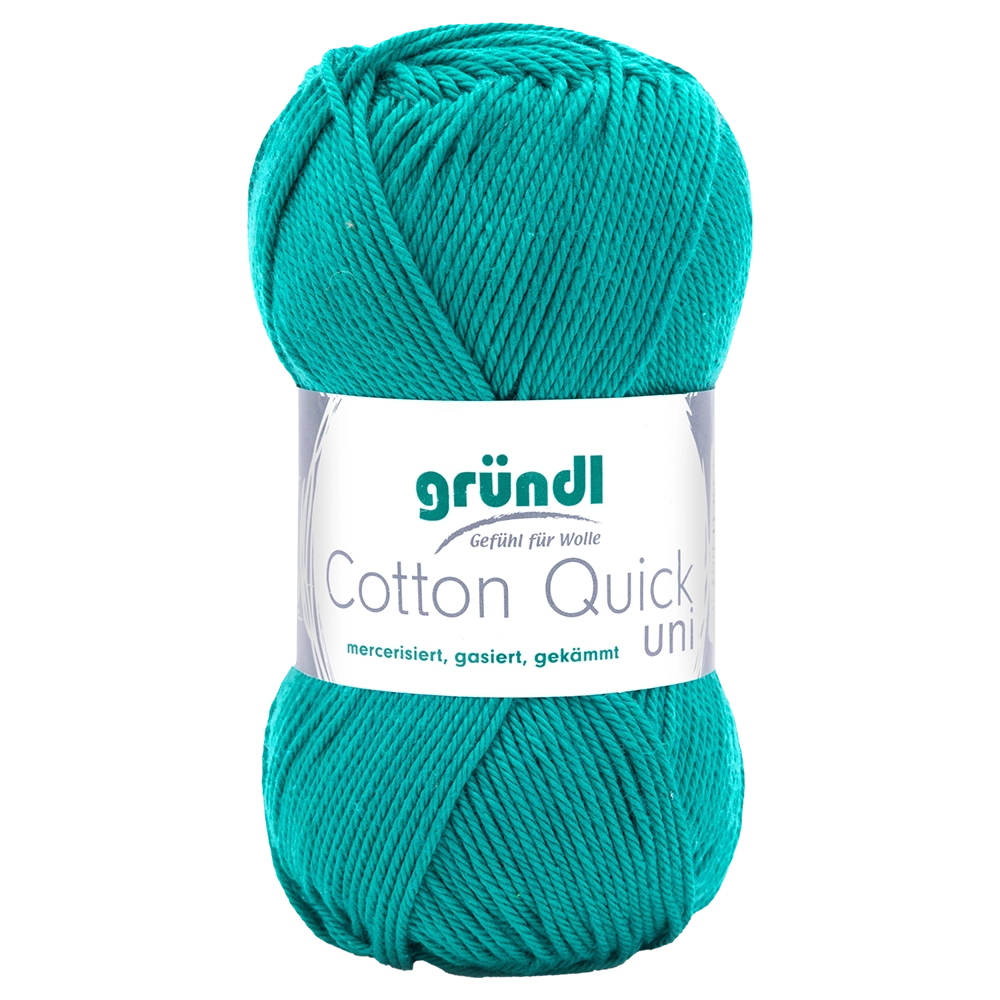#Farbe_Gründl Cotton Quick Uni | 90 Smaragd