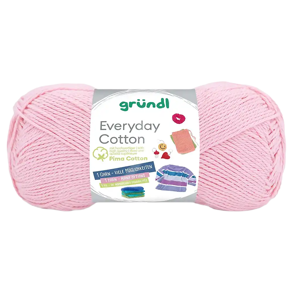 #Farbe_Gründl Everyday Cotton | 06 Puderrosa