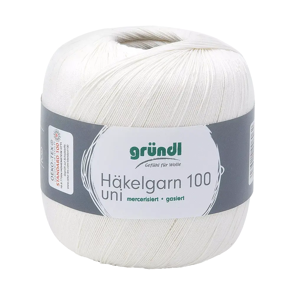 #Farbe_Gründl Häkelgarn 100 | 102 Creme