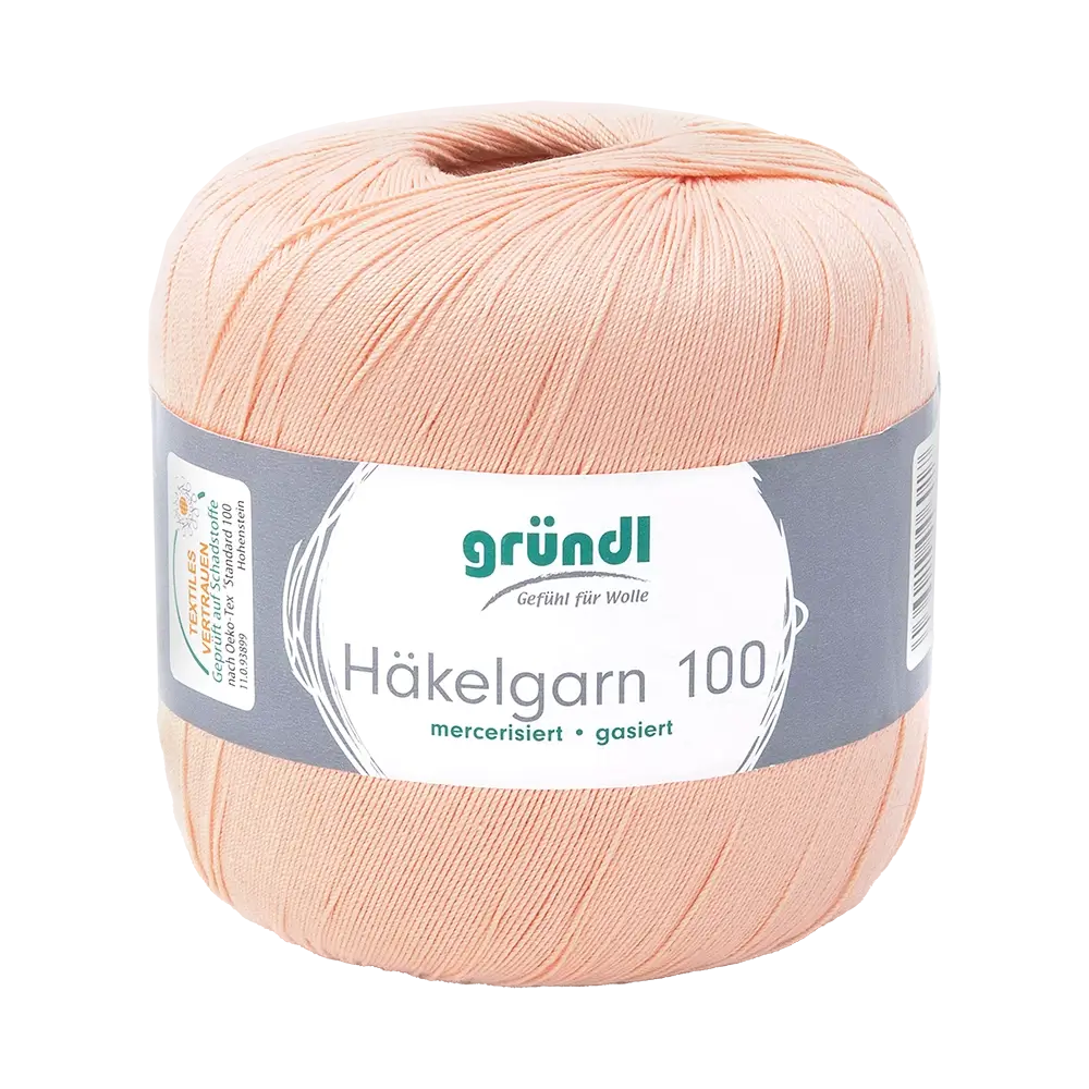#Farbe_Gründl Häkelgarn 100 | 112 Helles Lachs